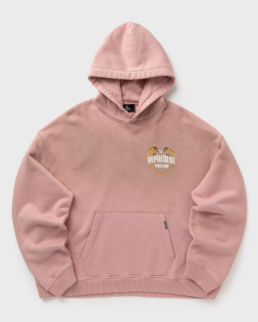 Huppari Represent Clo Angel Border Hoodie Vaaleanpunainen | MLM100368-24