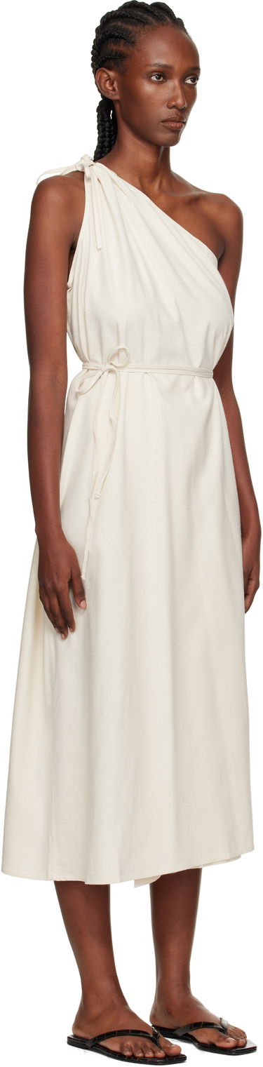 Mekko Baserange Baserange View One-Shoulder Midi Dress Valkoinen | DRVI-WS-AU25, 1