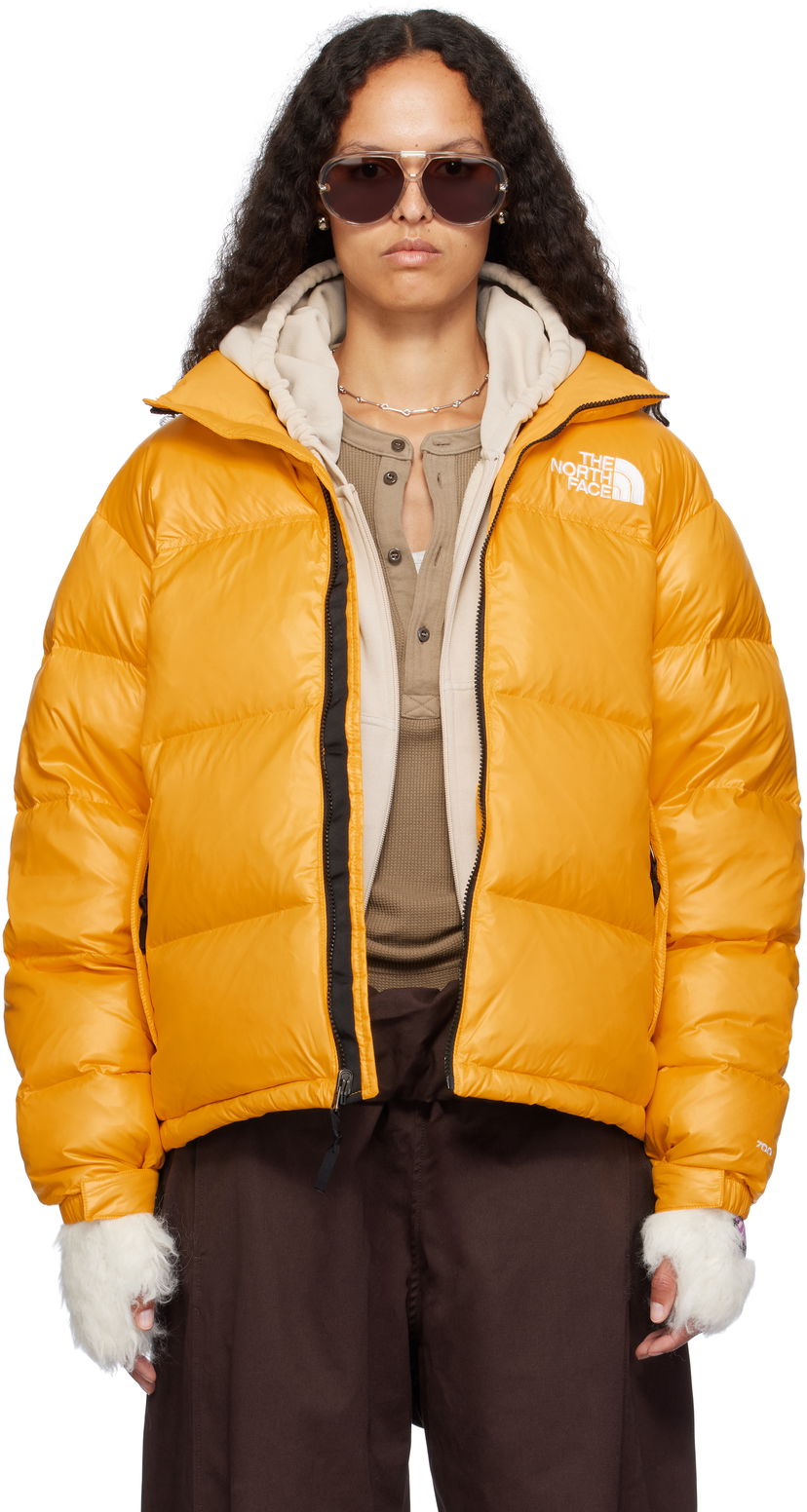 Puffer takki The North Face 1996 Retro Shine Nuptse Down Jacket Keltainen | NF0A3C8D38A