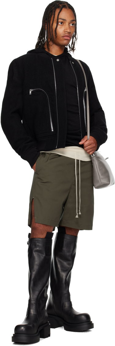 Olkalaukku Rick Owens Rick Owens Concordians Adri Flat Crossbody Bag Harmaa | RA02E0727 LCAPA, 3