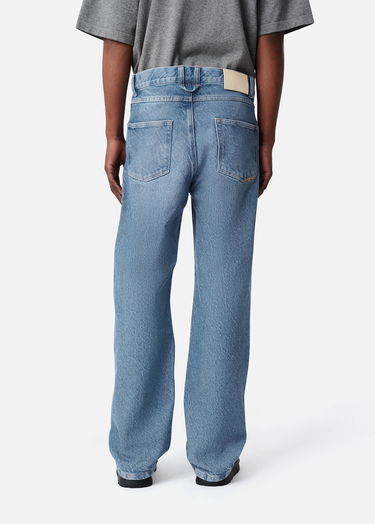 Jeans AXEL ARIGATO Relaxed Fit Twill Jeans Sininen | A3261001, 3