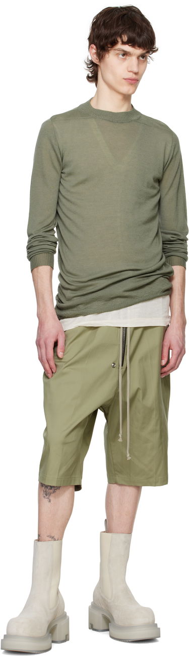 Villapaita Rick Owens Rick Owens Hollywood Level Lupetto Sweater Vihreä | RU01E5625 WS, 3