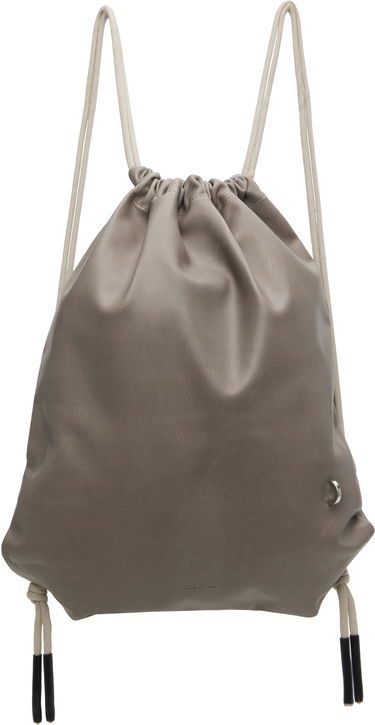 Reppu Rick Owens Rick Owens Concordians Drawstring Backpack Harmaa | RA02E0775 LCA, 0