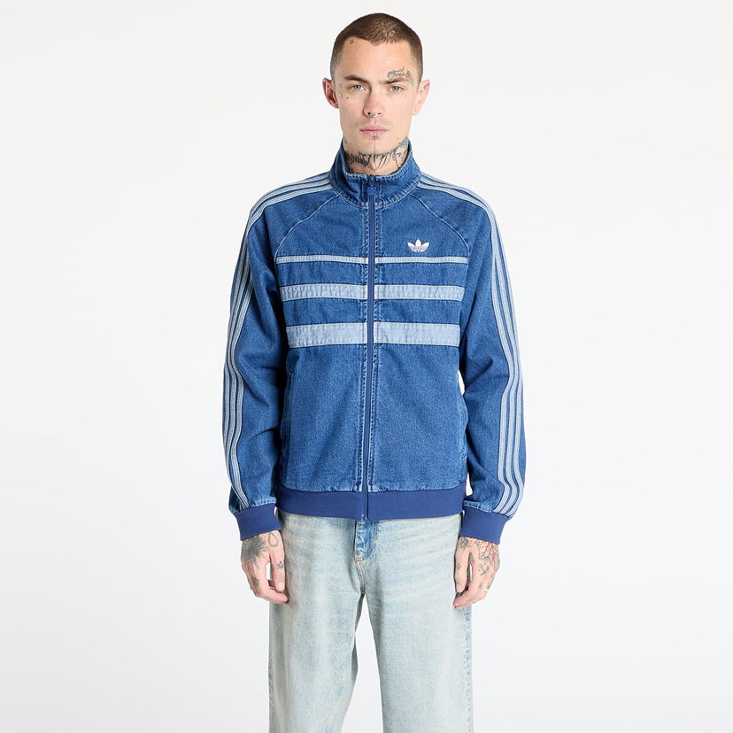 Takki adidas Originals Adicolor First Denim Track Top Sininen | JX6457