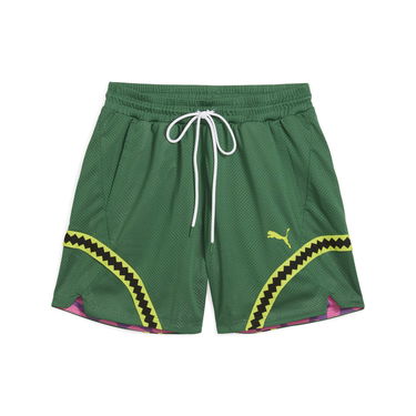 T-paita Puma PUMA x TMNT Reversible Basketball Shorts Valkoinen | 630931_01, 5
