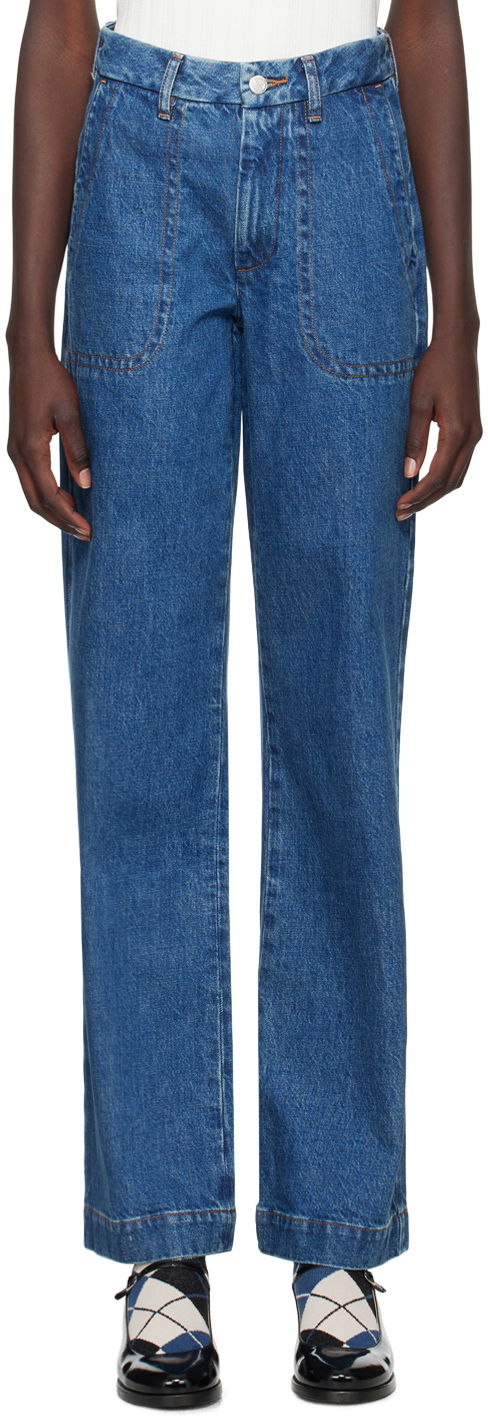 Jeans A.P.C. Seaside Jeans Sininen | COHTD-F09085