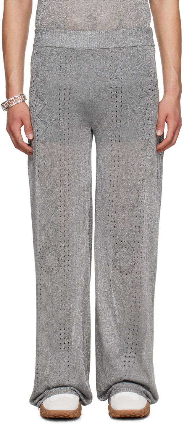 Housut Marine Serre Pointelle Trousers Harmaa | UPA040 CKNI0515