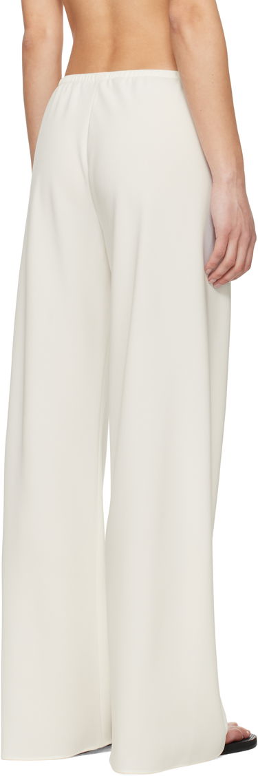 Housut The Row Gala Wide Leg Trousers Valkoinen | 1766-W1968, 2