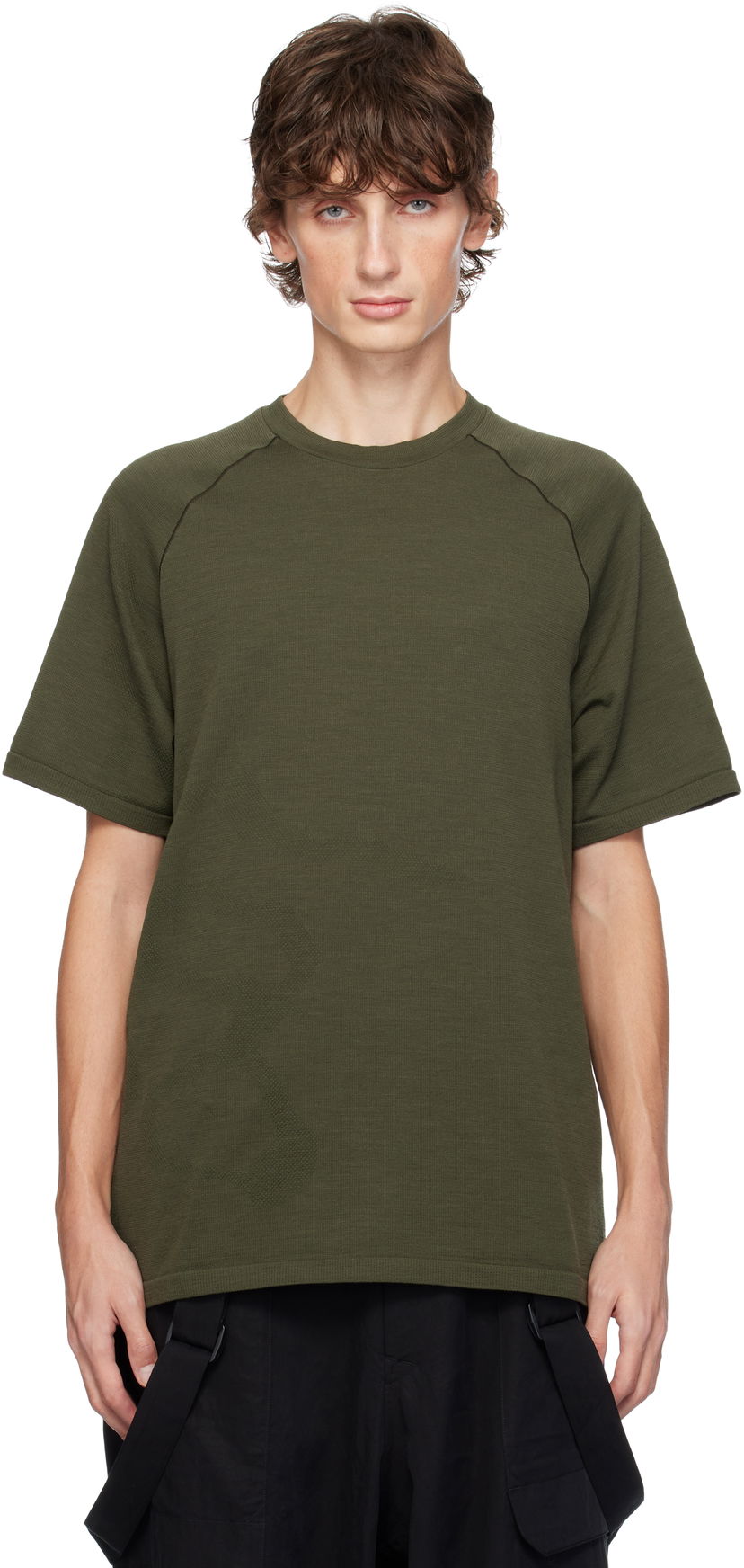 T-paita Y-3 Run T-shirt Vihreä | IW9994