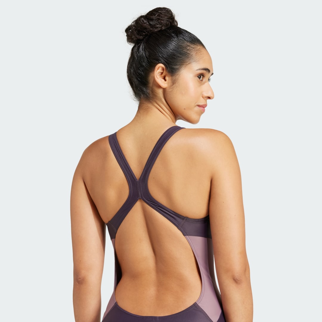Uimapuvut adidas Performance Colorblock C-Back Violetti | IW6025, 1