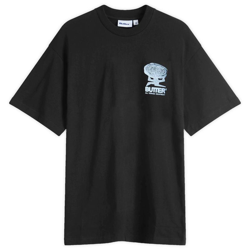 T-paita Butter Goods Terrain Graphic Tee Musta | BG252107-BLK