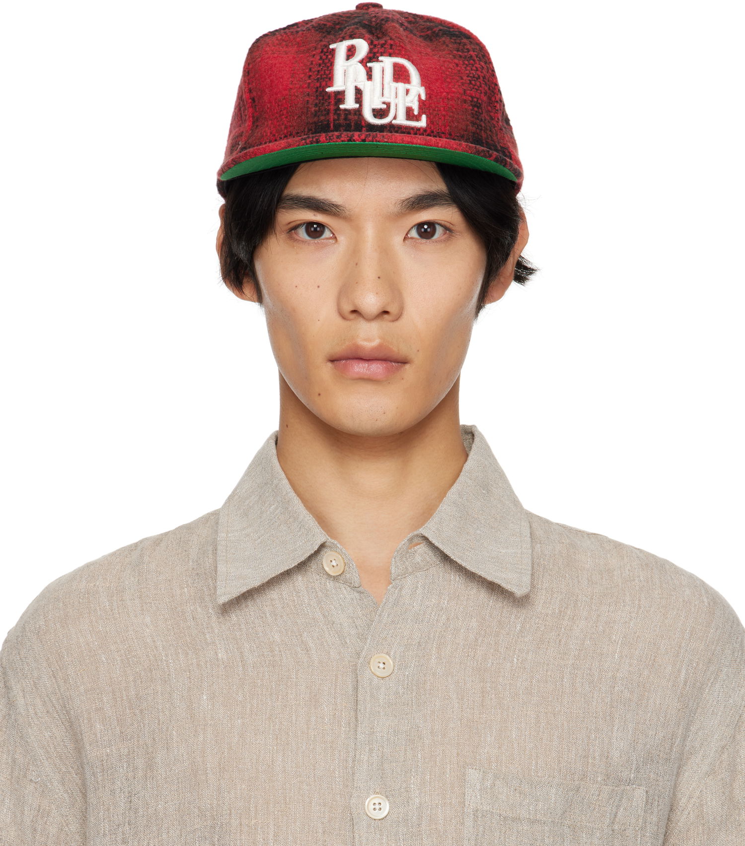 Korkki Rhude Rhude Scramble Logo Cap Punainen | RHPF25HA01744, 0