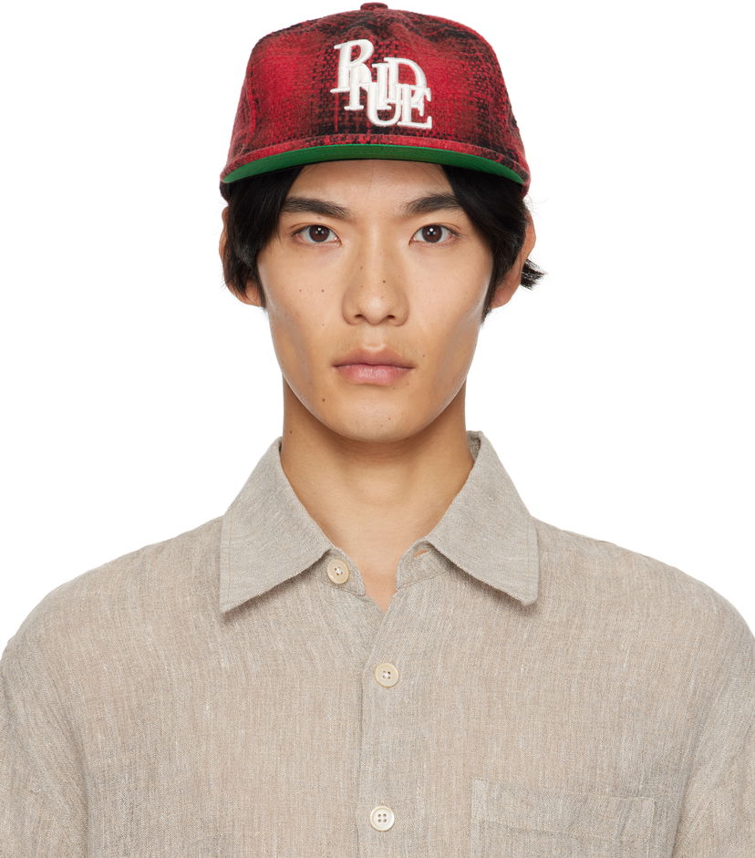 Korkki Rhude Rhude Scramble Logo Cap Punainen | RHPF25HA01744