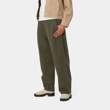 Housut Carhartt WIP Brady Garment Dyed Softener Pants Vihreä | I033770_8, 1