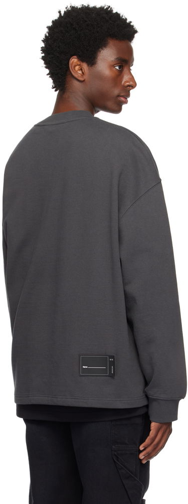 Huppari We11done We11done Graphic Sweatshirt Harmaa | WD-TP5-19-114-U-CH, 2