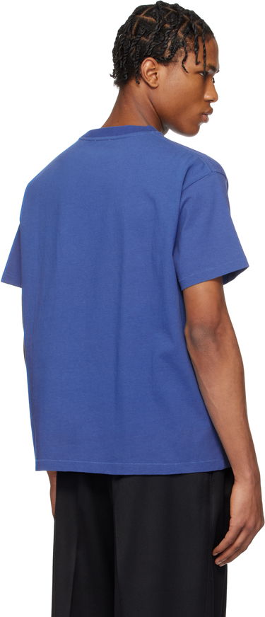 T-paita Bode Bode Crest Pocket T-Shirt Sininen | MRS25CS048, 2