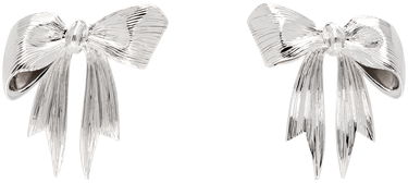 Korvakorut SHUSHU/TONG YVMIN Edition Stringy Bowknot Earrings Metallinen | 24822SLV00DLR, 0