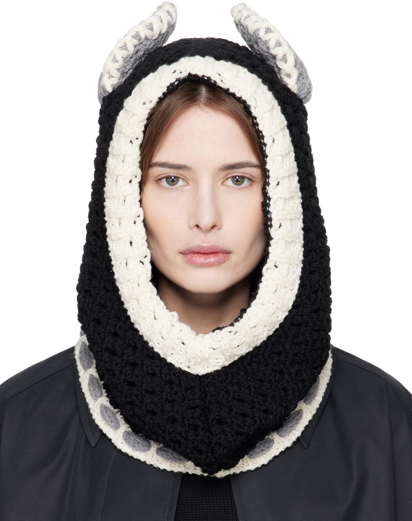 Hattu Marni Marni Wool Ears Balaclava Monivärinen | ACMC0167Q0 UFWH26