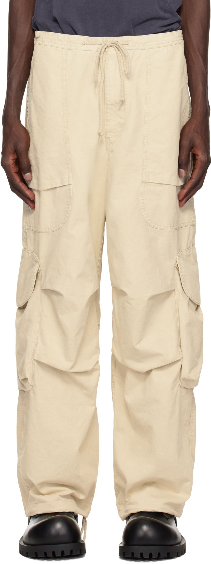 Cargo housut Entire Studios Entire Studios Freight Cargo Pants Beige | ES2395OW