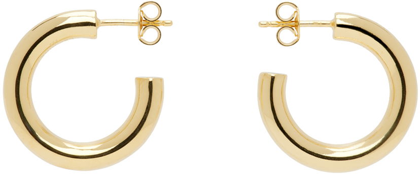 Korvakorut LEMAIRE Lemaire Small Classic Hoop Earrings Keltainen | JW0088 LO0050