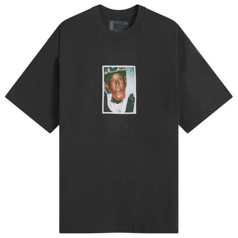 T-paita Pleasures Pleasures x Lee Scratch Perry Graphic T-Shirt, Size Large Musta | P25SP084-BLACK