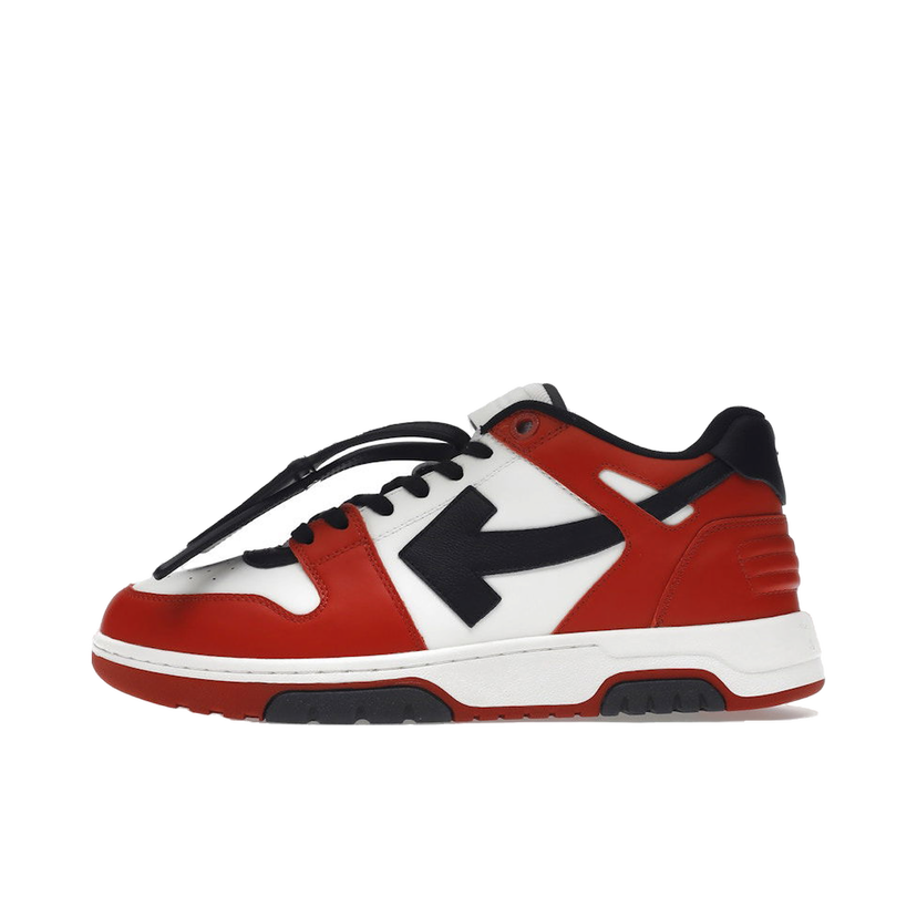 Tennarit ja kengät Off-White Out Of Office OOO Low Tops Black White Red Punainen | OMIA189S22LEA0012510 / OMIA189S23LEA0012510