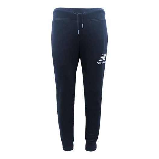 Verryttelyhousut New Balance Essential Stacked Logo Sweatpants Sininen | AMP91550-PGM, 0