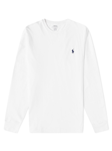 T-paita Polo by Ralph Lauren Long Sleeve Tee Valkoinen | 710671467004