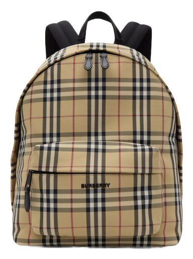 Reppu Burberry Beige Check Beige | 8069749