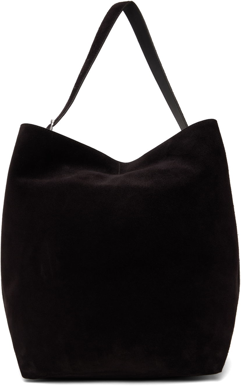 Kangaskassi TOTEME TOTEME Suede Tote Bag Musta | 234-WLGBG038-LE0004
