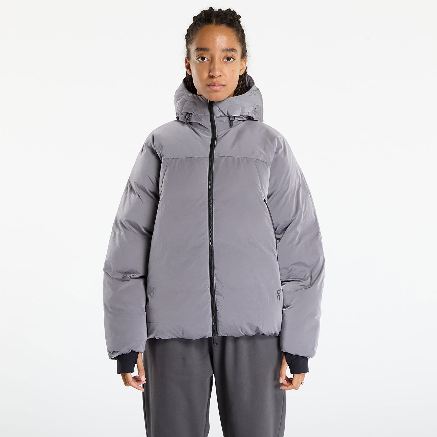 Puffer takki On Running All-Day Puffer Jacket Harmaa | 1WF30480174 W, 0