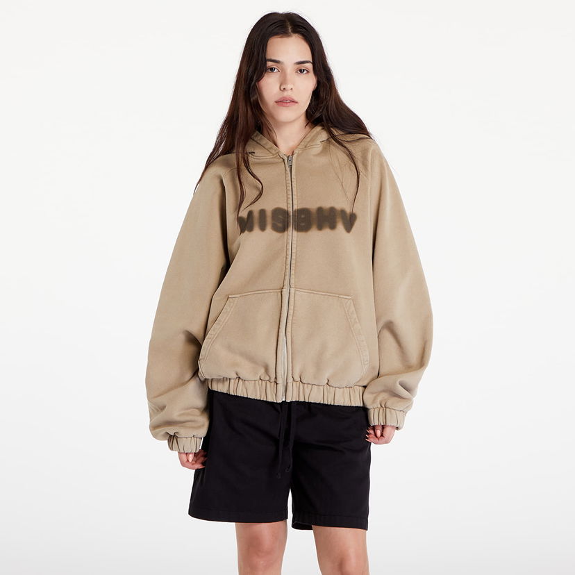 Huppari MISBHV Vintage Beige Community Zipped Hoodie UNISEX Vintage Beige Beige | 241M216