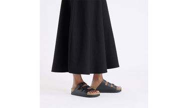 Tennarit ja kengät Birkenstock Florida III PAP Flex Platform Birko-Flor Narrow Fit Sandals Musta | B1029737, 8