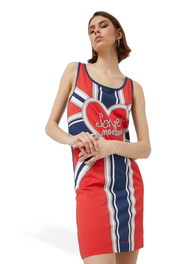 Mekko Moschino Cotton Dress Punainen | W.5.D31.01.M.3876