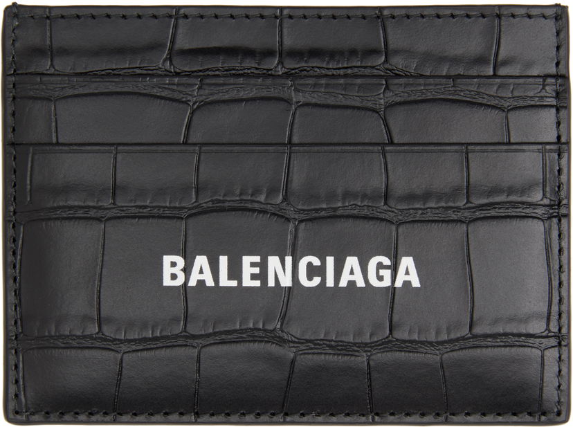 Lompakko Balenciaga Balenciaga Cash Card Holder Musta | 5943091ROP3