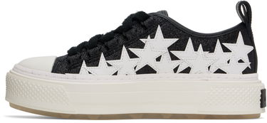 Kengänhoito AMIRI AMIRI Glitter Stars Court Low Musta | AWFOSR1106, 2