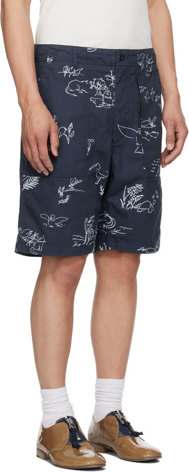Shortsit Engineered Garments Engineered Garments Fatigue Shorts Ruskea | 25S1E003, 4