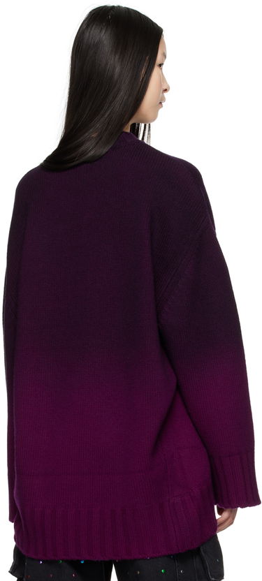 Villapaita The Attico Attico Gradient Wool Sweater Violetti | 248WCA360 KW046, 2