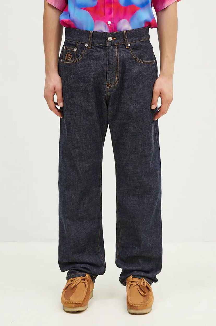 Jeans BILLIONAIRE BOYS CLUB Diamonds & Dollars Selvedge Denim Jeans Sininen | B24316