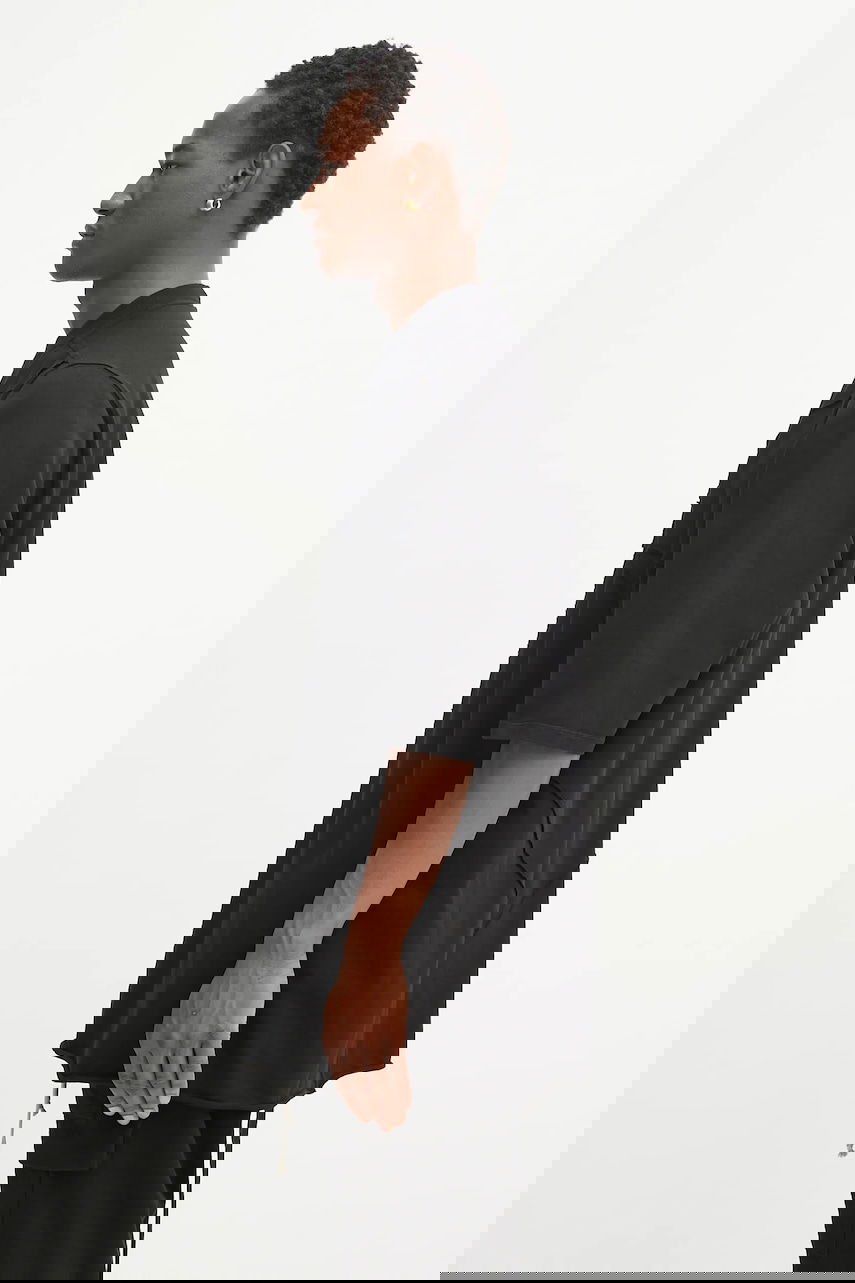 T-paita Rick Owens Rick Owens DRKSHDW Jumbo SS T-Shirt Musta | DU02E7274.RIGET2, 1