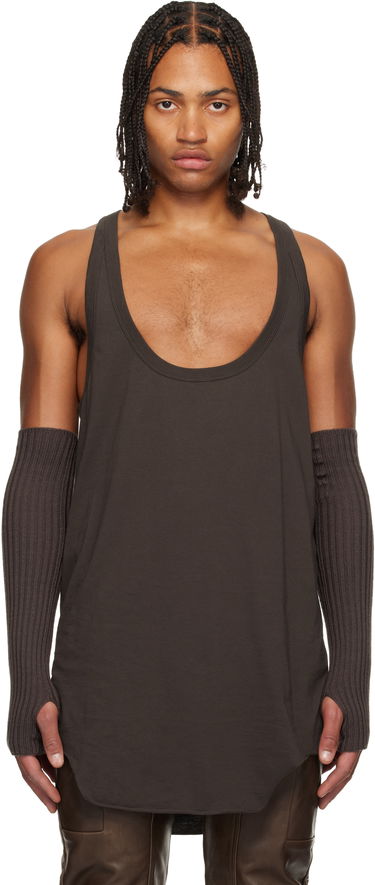 Tankkitoppi Rick Owens Concordians Pony Tank Top Ruskea | RR02E1101 JA, 0