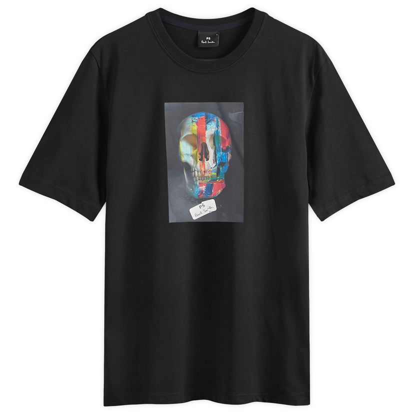 T-paita Paul Smith Paul Smith Skull Print T-Shirt Musta | M2R-011R-NP4803-79