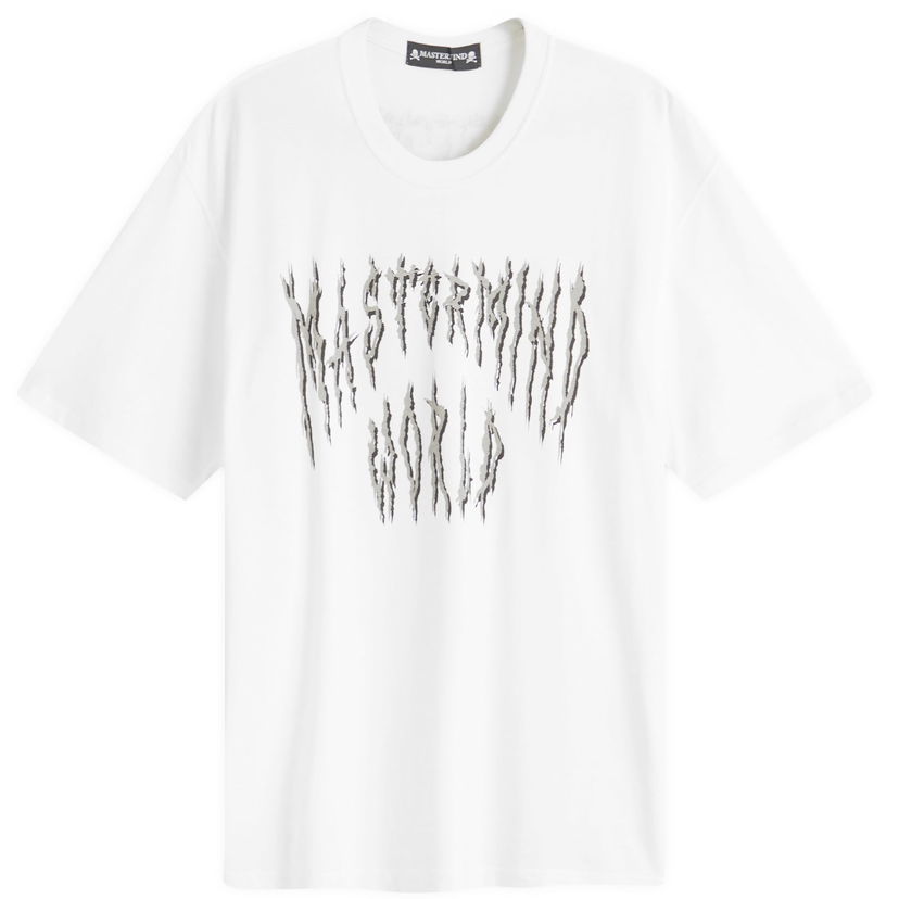 T-paita Mastermind WORLD Death Metal T-Shirt, Size Large, MASTERMIND WORLD Valkoinen | MW25S14-TS053-021-WH