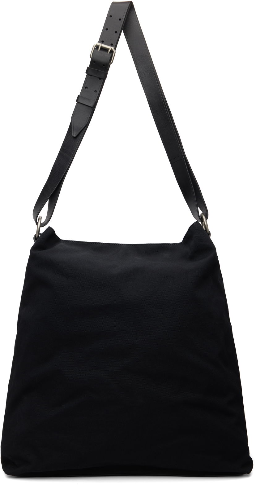 Olkalaukku Dries Van Noten Dries Van Noten Adjustable Leather Strap Shoulder Bag Musta | 252-021515-654