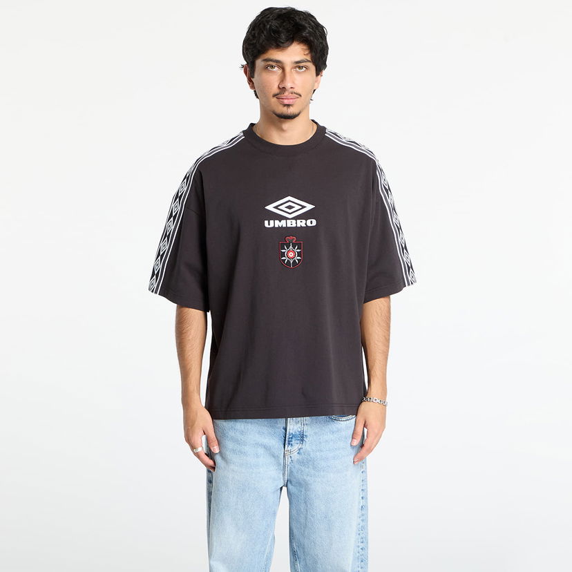 T-paita Umbro Og Tape T-Shirt Musta | UBMW0341JY101 BLK0020
