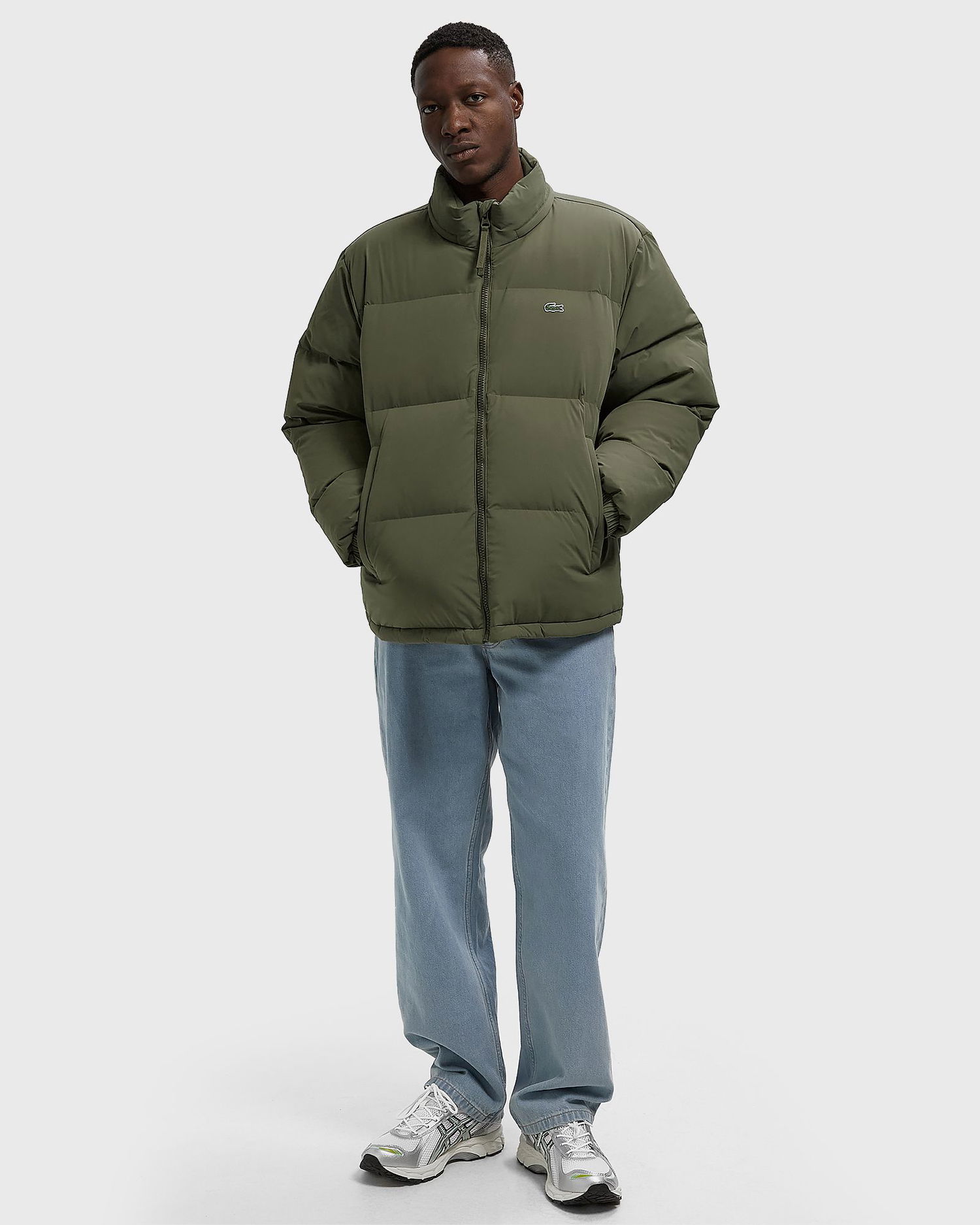 Puffer takki Lacoste Down Puffer Jacket Vihreä | BH5154-E9F, 1