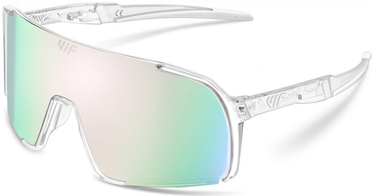Aurinkolasit VIF VIF One Polarized Sunglasses Valkoinen | 110-pol, 0