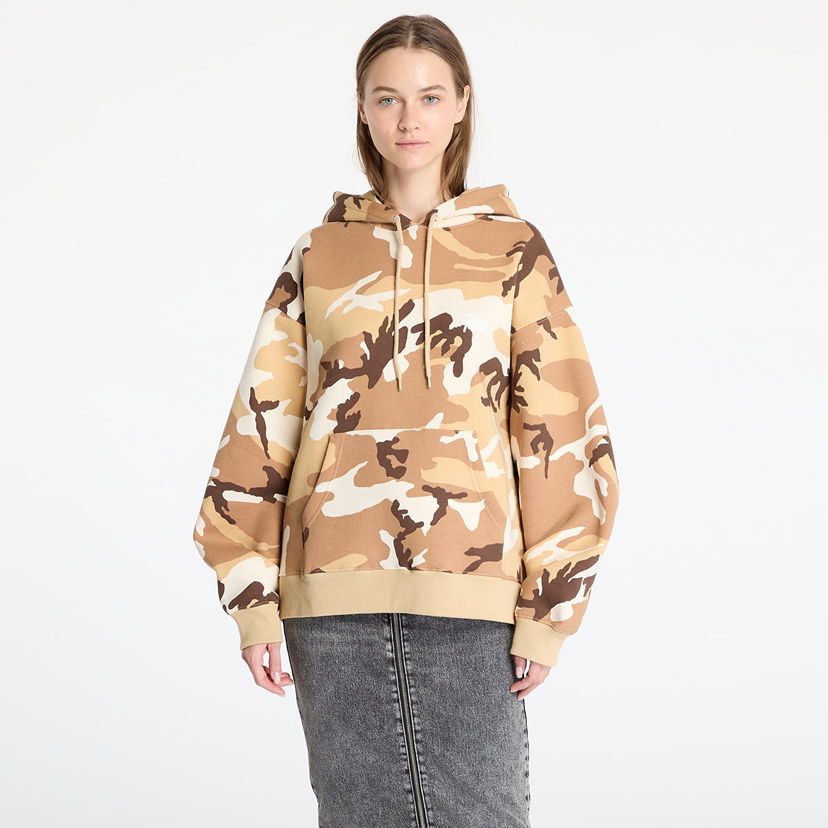 Huppari Patta Patta Bark Woodland Camo Boxy Hoodie Beige | POC-SS25-2050-325-0006-193