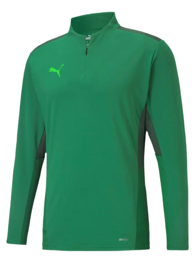 Huppari Puma teamCUP 1/4 Zip Sweatshirt Vihreä | 65672805