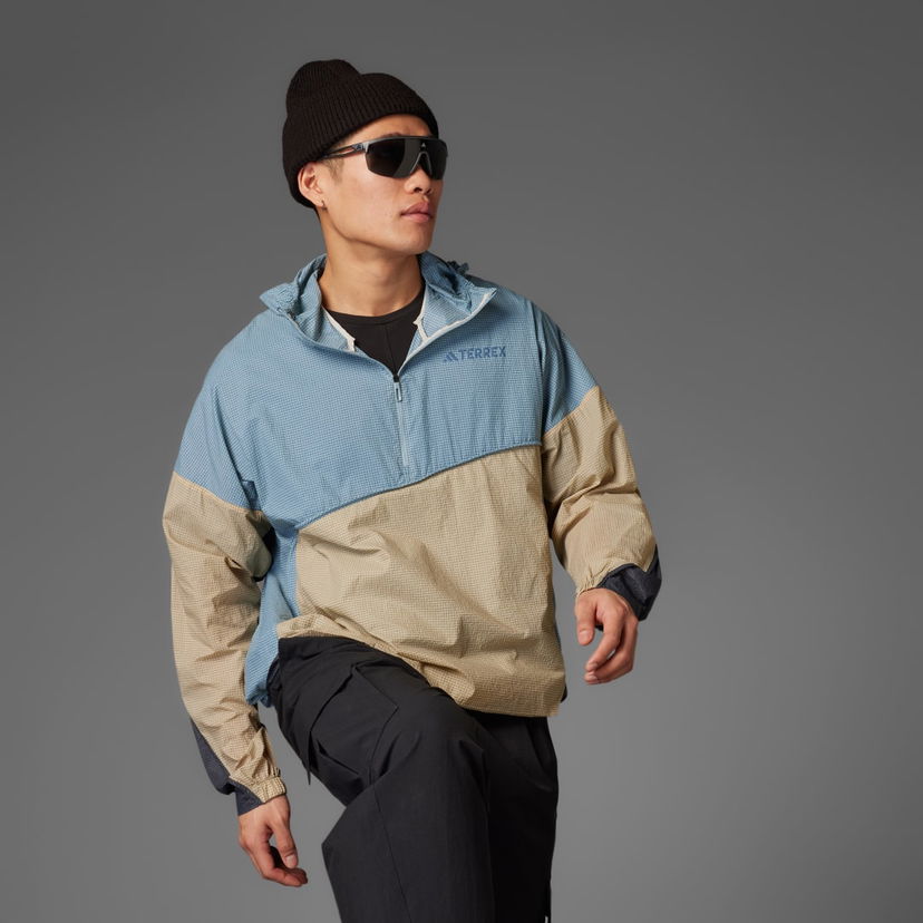 Tuulitakki adidas Performance Terrex Xploric Wind Jacket Sininen | JD8426